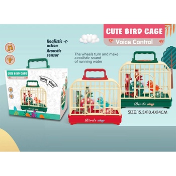 Image 1 of Armtoys ПТИЦА В КЛЕТКА НА БАТЕРИИ