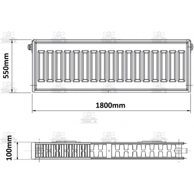 Korado 22R 550 x 1800