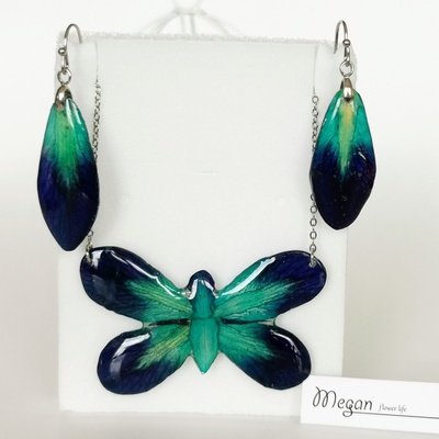 Meganflo Пеперуда от орхидея