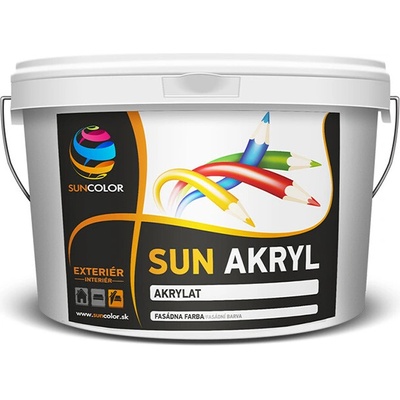 SUNCOLOR SUN AKRYL 15kg biely