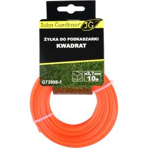 GEKO Шнур за тример, квадрат, 2, 7 мм 10 м 40043 (g73998-1)