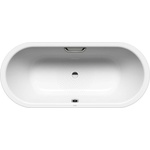 KALDEWEI Ambiente - Овална вана Classic Duo 111, 180x80 см, с отвори за дръжки, Perl-Effekt, противоплъзгаща повърхност, бяла 291210223001 (291210223001)