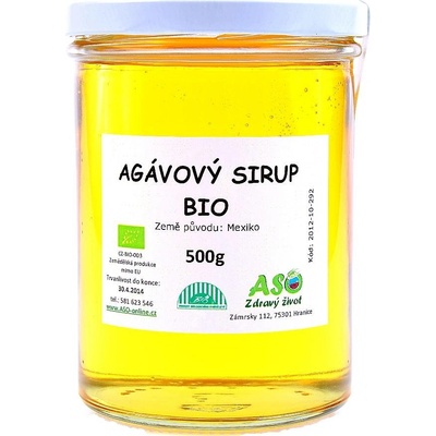 ASO Zdravý život Agávový sirup Bio 500 g