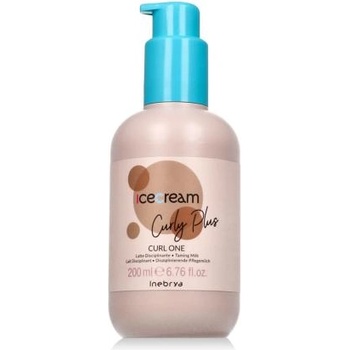 Inebrya Ice Cream Curly Plus Curl One стилизиращ лосион за вълнообразна и къдрава коса 200 ml