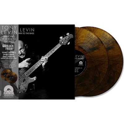 Tony Levin - Bringing It Down To The Bass (Brown Translucent With Black Smoke Coloured) (2 LP) (810137040882)