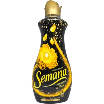 Semana омекотител за пране, Gold Fever, 75 пранета, 1650мл