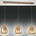 Fabas Luce 3673-48-125 - Пендел BRITTON 3xE27/40W/230V златист (FX0237)