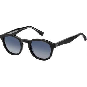Tommy Hilfiger Слънчеви очила Tommy Hilfiger Men's Round Sunglasses - Black - sportihobi - 287,49 лв Слънчеви очила