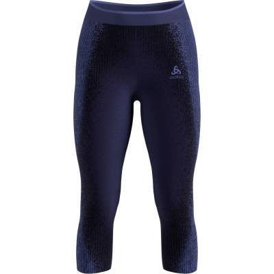 Odlo Дамско синтетично термобельо Odlo Women's BL Bottom 3/4 Performance Warm Blackcomb Synthetic base layer - Skipper Blue - размер XS (114-3616-0211)
