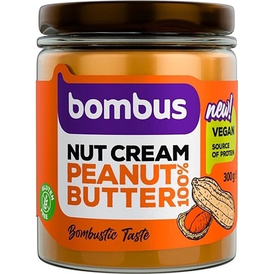 Bombus Nut cream Arašidové maslo 100% 300 g