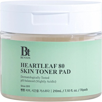 Benton Cosmetic - Heartleaf 80 Skin Toner Pad 70pads