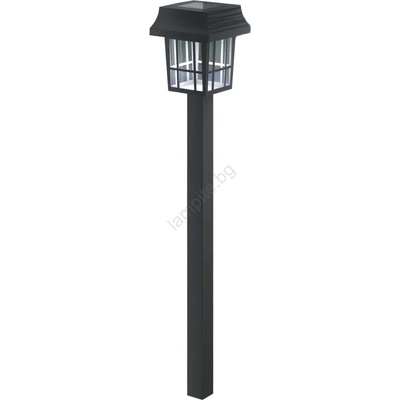 Aigostar - LED соларна лампа 0, 006W/1, 2V, 32 см, черна, 6500K, IP44 (AI0771)