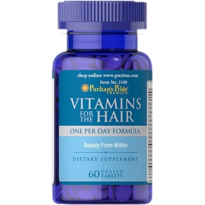 Puritan's Pride Vitamins for the Hair [60 Таблетки]