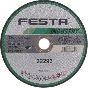 FESTA Диск за рязане INDUSTRY за камък 180x3x22.2 мм 22293.03 (22293.03)