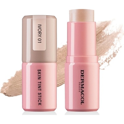Dermacol Lehký hydratační make-up v tyčince skin tint Stick 01 Ivory 15 g