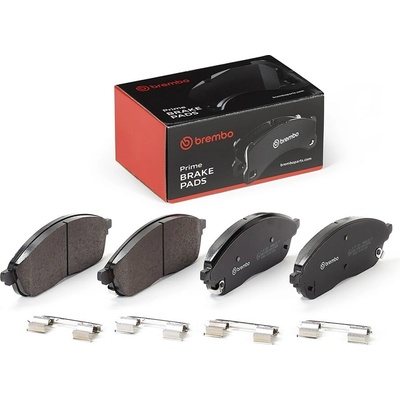 Sada brzdových platničiek, vždy 4 kusy v sade BREMBO P 37 031 (P37031)