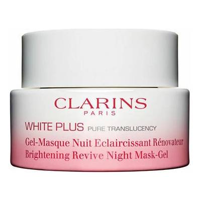 Clarins White Plus Brightening Revive Night Mask-Gel rozjasňující noční pleťová maska 50 ml