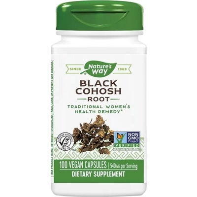 Nature's Way Black Cohosh Root, 100 капсули, Nature's Way