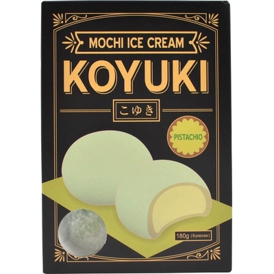 Koyuki Mochi se zmrzlinou s příchutí pistácie, 180 g – Zboží Mobilmania