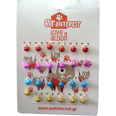 PETINTEREST Котешки камбанки PET INTEREST Cat Bells Metal Colors (122)