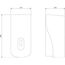Dávkovače mýdla Aqualine 1000 ml bílý 1319-73