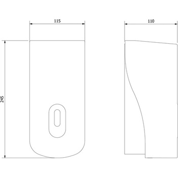 Aqualine 1000 ml bílý 1319-73