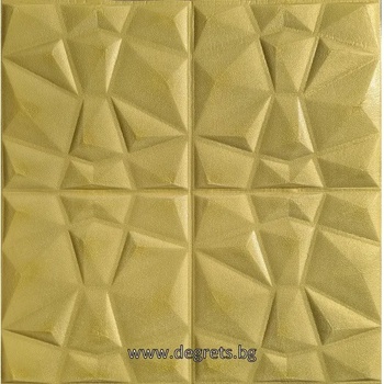Image 1 of Самозалепващ 3d тапет злато Кожа