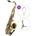 Latone LTS 600 Antique Brass SET 2 Тенор саксофон (LTS600AB-SET2)