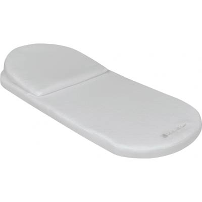 KikkaBoo Матрак с възглавница за кош за новородено KikkaBoo - Airknit Grey, 75 х 30 cm (31107010020)