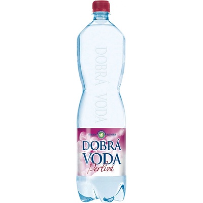 Dobrá voda bez příchutě - perlivá 1,5 l