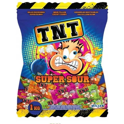 TNT Bonbony žvýkací kyselé 1 kg