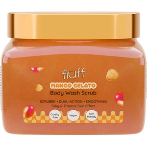 Fluff Скраб за тяло, джелато с манго, 350 ml - ozone