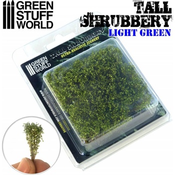 Dekorace Green Stuff World Tall Shrubbery: Light Green
