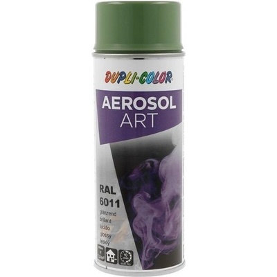 Motip Dupli Color ART farba v spreji 400 ml RAL 6011 žltozelená lesklá