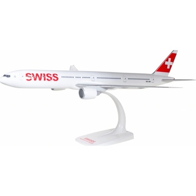 Herpa Boeing 777-3DE ER Swiss 2010s Colors Snap-Fit 1:200