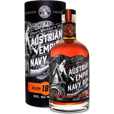 Austrian Empire Solera Blended Navy Rum 18 40% 0,7 l (tuba)