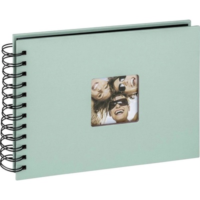 walther+ design SA-109-A album se spirálovou vazbou (š x v) 23 cm x 17 cm zelená 40 Seiten