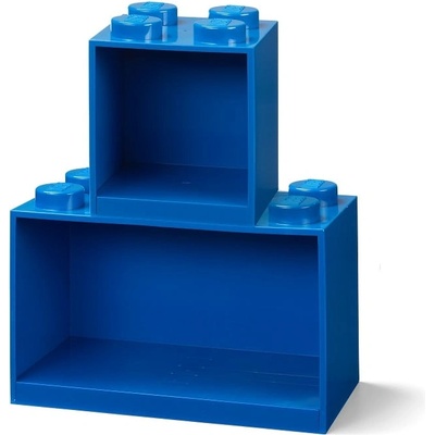 LEGO® Комплект от 2 детски сини рафта за стена Brick - LEGO® (41171731)