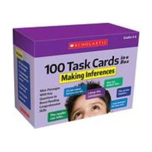 100 TASK CARDS IN A BOX MAKING INFERENCE (2021)