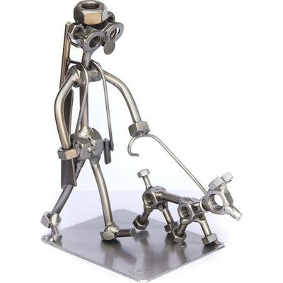 Kovová figurka Myslivec 16 cm