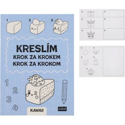 Trefl Pracovný zošit Kreslím krok za krokom