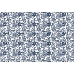 DIMEX ART Флизелинов фототапет винтидж векторни цветя iii. 375 x 250 см