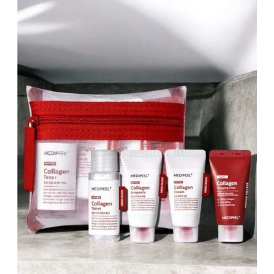 Medi Peel Collagen pleťové tonikum 30 ml + pleťový krém 15 ml + ampuly 15 ml + zlupovacia maska 15 ml