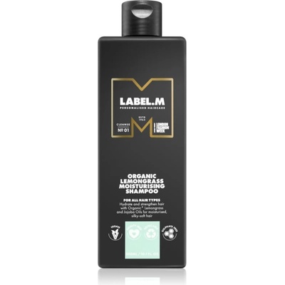 label.m Organic Lemongrass hydratačný šampón pre všetky typy vlasov 300 ml