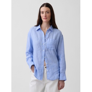 GAP Лнена oversize риза GAP GAP | Sin | ЖЕНИ | XXS