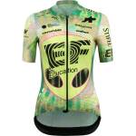ASSOS Дамска фланелка с къс ръкав за колоездене Assos Women's Uma GT Jersey EF Giro Cycling jersey - Green - размер XL (156-3145-0116)