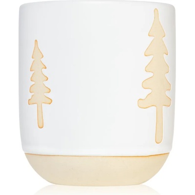Paddywax Cypress & Fir White Glazed Raw Ceramic ароматна свещ 240 гр
