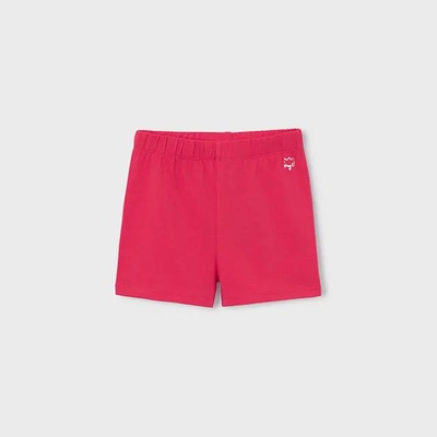 Mayoral Къси памучни панталони basic в цвят Червен мак за мини момиче Mayoral