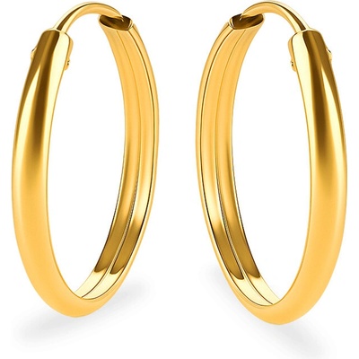 Brilio Nadčasové kruhy zo žltého zlata 14/500.661