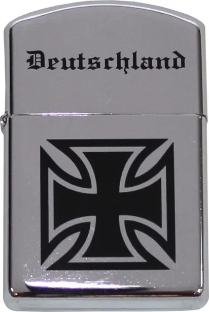 MFH Бензинова запалка Deutschland хром (24083Q)
